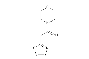 (1-morpholino-2-thiazol-2-yl-ethylidene)amine