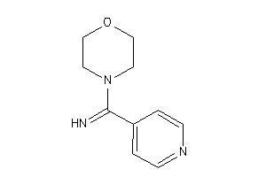 [morpholino(4-pyridyl)methylene]amine