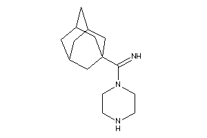 [1-adamantyl(piperazino)methylene]amine