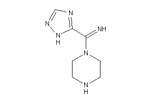 [piperazino(1H-1,2,4-triazol-5-yl)methylene]amine