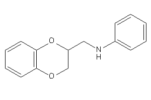 2,3-dihydro-1,4-benzodioxin-3-ylmethyl(phenyl)amine