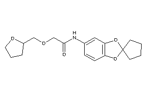 Image of N-spiro[1,3-benzodioxole-2,1'-cyclopentane]-5-yl-2-(tetrahydrofurfuryloxy)acetamide