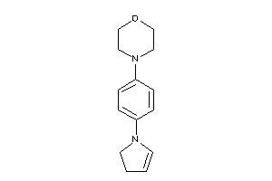 4-[4-(2-pyrrolin-1-yl)phenyl]morpholine