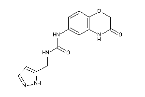 1-(3-keto-4H-1,4-benzoxazin-6-yl)-3-(1H-pyrazol-5-ylmethyl)urea