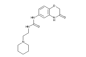 1-(3-keto-4H-1,4-benzoxazin-6-yl)-3-(2-piperidinoethyl)urea