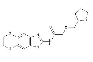 N-(6,7-dihydro-[1,4]dioxino[2,3-f][1,3]benzothiazol-2-yl)-2-(tetrahydrofurfuryloxy)acetamide