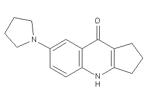 7-pyrrolidino-1,2,3,4-tetrahydrocyclopenta[b]quinolin-9-one