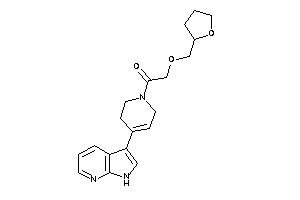 1-[4-(1H-pyrrolo[2,3-b]pyridin-3-yl)-3,6-dihydro-2H-pyridin-1-yl]-2-(tetrahydrofurfuryloxy)ethanone