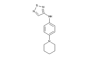 (4-piperidinophenyl)-(1,2,5-thiadiazol-3-yl)amine