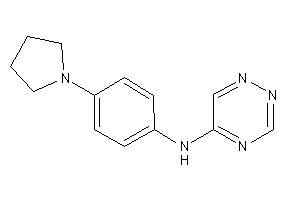 (4-pyrrolidinophenyl)-(1,2,4-triazin-5-yl)amine