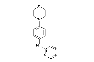 Image of (4-morpholinophenyl)-(1,2,4-triazin-5-yl)amine