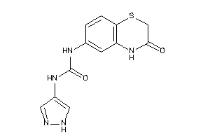 1-(3-keto-4H-1,4-benzothiazin-6-yl)-3-(1H-pyrazol-4-yl)urea