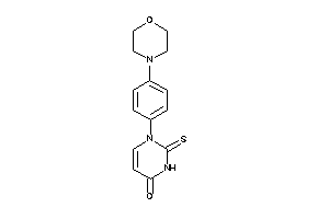 1-(4-morpholinophenyl)-2-thioxo-pyrimidin-4-one
