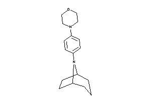 4-[4-(8-azabicyclo[3.2.1]octan-8-yl)phenyl]morpholine