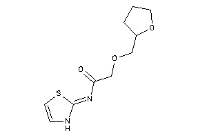 2-(tetrahydrofurfuryloxy)-N-(4-thiazolin-2-ylidene)acetamide