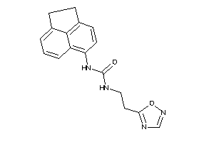 1-acenaphthen-5-yl-3-[2-(1,2,4-oxadiazol-5-yl)ethyl]urea