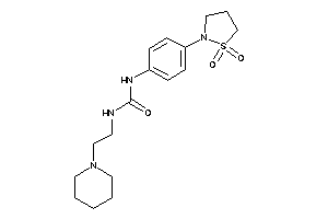 1-[4-(1,1-diketo-1,2-thiazolidin-2-yl)phenyl]-3-(2-piperidinoethyl)urea