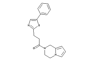 1-(3,4-dihydro-1H-pyrrolo[1,2-a]pyrazin-2-yl)-3-(5-phenyloxazol-2-yl)propan-1-one