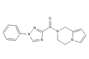 3,4-dihydro-1H-pyrrolo[1,2-a]pyrazin-2-yl-(1-phenyl-1,2,4-triazol-3-yl)methanone