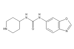 1-(1,3-benzoxazol-6-yl)-3-(4-piperidyl)urea