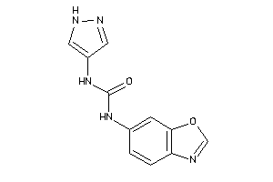 1-(1,3-benzoxazol-6-yl)-3-(1H-pyrazol-4-yl)urea