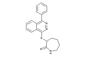 3-[(4-phenylphthalazin-1-yl)thio]azepan-2-one