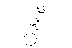 1-cyclooctyl-3-(1H-pyrazol-4-ylmethyl)urea