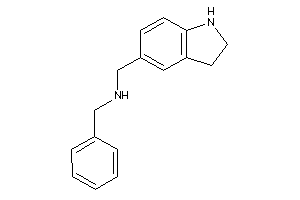 Benzyl(indolin-5-ylmethyl)amine