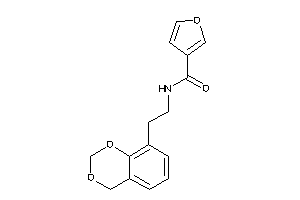 N-[2-(4H-1,3-benzodioxin-8-yl)ethyl]-3-furamide