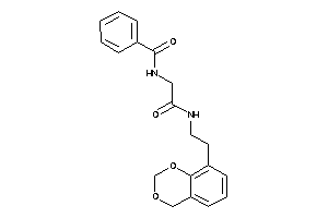 N-[2-[2-(4H-1,3-benzodioxin-8-yl)ethylamino]-2-keto-ethyl]benzamide