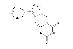 1-[(5-phenyl-1,2,4-oxadiazol-3-yl)methyl]isocyanuric Acid