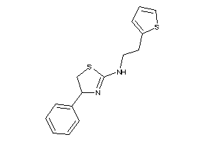 (4-phenyl-2-thiazolin-2-yl)-[2-(2-thienyl)ethyl]amine