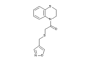 1-(2,3-dihydro-1,4-benzothiazin-4-yl)-2-(isoxazol-4-ylmethylthio)ethanone