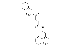 N-[2-(4H-1,3-benzodioxin-8-yl)ethyl]-4-keto-4-tetralin-6-yl-butyramide