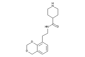 N-[2-(4H-1,3-benzodioxin-8-yl)ethyl]isonipecotamide