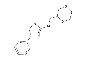 1,4-dioxan-2-ylmethyl-(4-phenyl-2-thiazolin-2-yl)amine