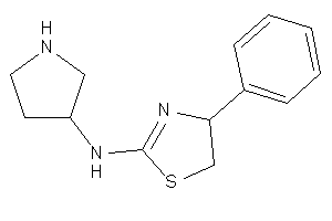 (4-phenyl-2-thiazolin-2-yl)-pyrrolidin-3-yl-amine