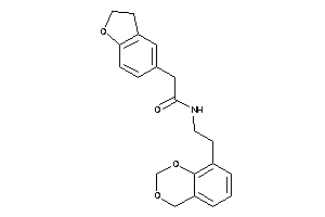 N-[2-(4H-1,3-benzodioxin-8-yl)ethyl]-2-coumaran-5-yl-acetamide