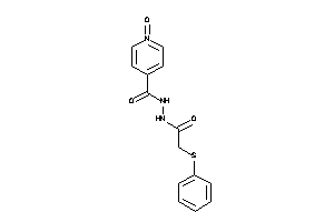 1-keto-N'-[2-(phenylthio)acetyl]isonicotinohydrazide