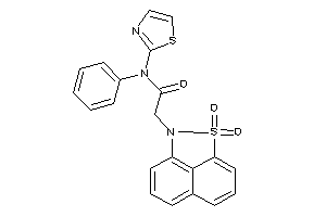 2-(diketoBLAHyl)-N-phenyl-N-thiazol-2-yl-acetamide
