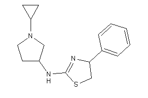 (1-cyclopropylpyrrolidin-3-yl)-(4-phenyl-2-thiazolin-2-yl)amine