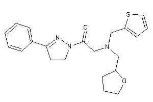 1-(3-phenyl-2-pyrazolin-1-yl)-2-[tetrahydrofurfuryl(2-thenyl)amino]ethanone