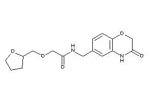 N-[(3-keto-4H-1,4-benzoxazin-6-yl)methyl]-2-(tetrahydrofurfuryloxy)acetamide