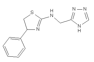 (4-phenyl-2-thiazolin-2-yl)-(4H-1,2,4-triazol-3-ylmethyl)amine