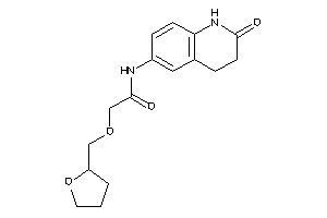 Image of N-(2-keto-3,4-dihydro-1H-quinolin-6-yl)-2-(tetrahydrofurfuryloxy)acetamide