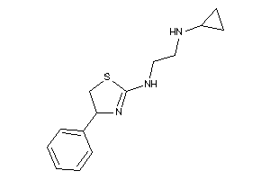 Cyclopropyl-[2-[(4-phenyl-2-thiazolin-2-yl)amino]ethyl]amine