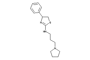 (4-phenyl-2-thiazolin-2-yl)-(3-pyrrolidinopropyl)amine