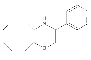 3-phenyl-3,4,4a,5,6,7,8,9,10,10a-decahydro-2H-cycloocta[b][1,4]oxazine