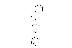 2-morpholino-1-(4-phenyl-3,6-dihydro-2H-pyridin-1-yl)ethanone