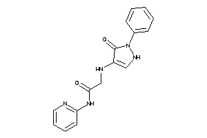 2-[(5-keto-1-phenyl-3-pyrazolin-4-yl)amino]-N-(2-pyridyl)acetamide